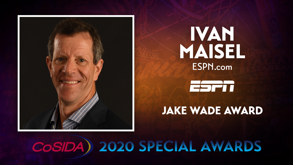 2020 Special Awards Salute: Ivan Maisel (ESPN.com), Jake Wade Award